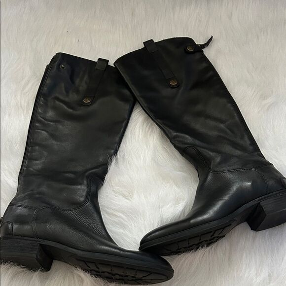 Sam Edelman Black Penny leather boots - Picture 4 of 9
